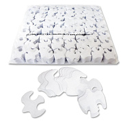 Конфетти бумажное Голуби белые Конфетти бумажное Голуби белые