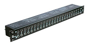 Neutrik NYS-SPP-L1 коммутационная панель Jack 6.3мм TRS, 24 канала