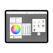 NICOLAUDIE ARCHITECTURAL NATOUCH-1 - настенный сенсорный контроллер для управления DINA или STICK