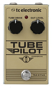 TC Electronic TUBE PILOT OVERDRIVE педаль овердрайв, ламповый, сочный и грубый звук, используется лампа 12AX7