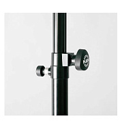 K&M 26735-000-55 стойка для АС на круглой основе, 1080-1780 мм, чёрная