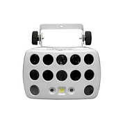 AstraLight NC-K007 мультифункц. световой прибор 3 в1, LED-эффекты, UV, лазер RG200mW, строб 20W