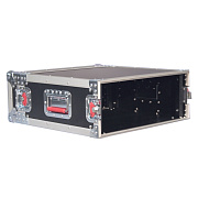 GATOR G-TOUR 4U - рэковый флайт-кейс, 4 U, ,дерево,черный.