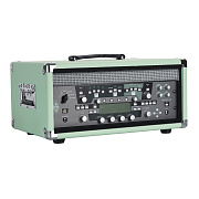 GATOR GR-RETRORACK-4SG - винтажный рэк для усилителя, обработки, 4U, бирюзовый