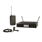 SHURE BLX14RE/CVL M17 - радиосистема c петличным микрофоном CVL, крепление в рэк