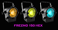 Театральный LED прожектор с линзой Френеля SS816XH FREZNO 150 HEX