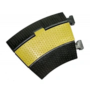 INVOTONE CG2CN - защитный порог для кабеля, 2 канала, угловой 33*, 300х250х50 мм