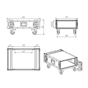 Кейс RCC9-550-4U