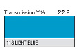 Светофильтр LEE Filters №118 Light Blue