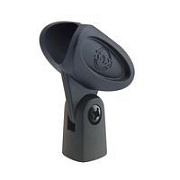 K&M 85035-000-55 эластичный держатель для микрофона, чёрный, 17-22 мм