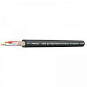 PROEL HPC210BK - микрофонный кабель, диаметр - 6,5 мм, в катушке 100 м (чёрный)