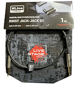 Кабель инструментальный XLINE Cables RINST JACK-JACK 01