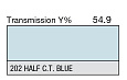 Светофильтр LEE Filters №202 Half C.T. Blue