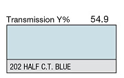 Светофильтр LEE Filters №202 Half C.T. Blue