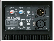 FBT MITUS 118SA - активный сабвуфер, 1200Вт RMS, 139дБ, 36-100 Гц, DSP, 18'