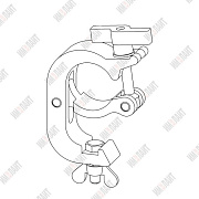 Алюминиевая хомут-струбцина H30-HOOK-C-48\51-BLACK