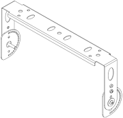 Universal Acoustics FLH J25 Кронштейн для горизонтального подвеса АС Junior 25
