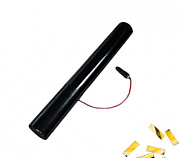 Одноразовый ствол 40см конфетти 17х55 Золото