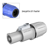 Разъем RAC3FCO Grey/black ring