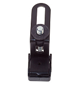 K&M 24030-300-55 держатель для микрофона с креплением на обод барабана, чёрный