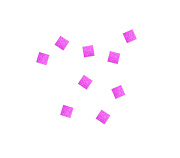 Конфетти бумажное 6х6мм розовое Конфетти бумажное 6х6мм розовое