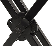 Ultimate Support IQ-X-2000 клавишная крестообразная стойка усиленная, грузоподъёмность 68 кг, высота 56-91см, черная