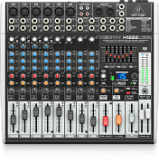 BEHRINGER X1222USB - микшер,4моно,4стер.,6 мик.предусил,2 AUX-шины,процессор эффектов, USB,эквалайзе