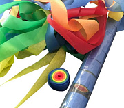 Серпантин бумажный 2,5х20м Радуга