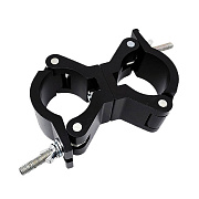 Алюминиевый сдвоенный поворотный хомут H5-S-60-BLACK (ver. 2S)