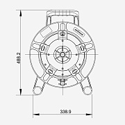 Пластиковая катушка для кабеля PCD380
