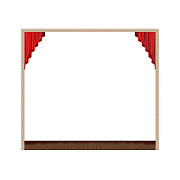 Галстук Это полотно с вертикальными складками, которое является декоративным элементом арлекина и располагается по краям свага