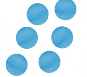 Конфетти бумажное Круги голубые Конфетти бумажное Круги голубые