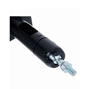 K&M 24185-317-55 настенный/ потолочный держатель на 3/8", угол наклона 0°-90°, поворот 360°, черный