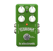 TC Electronic CORONA CHORUS педаль хорус, 3 типа, редактирование через USB, функция Toneprint, стерео вход и выход Jack