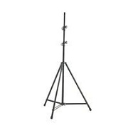 K&M 24640-009-55 стойка для света на треноге без перекладины, черная, 1590-4025 мм