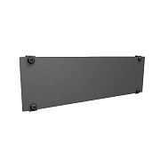 Панель модульная ПМ08-BLANK Панель глухая, 280х85 мм, 8 модулей, цвет — черный