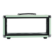 GATOR GR-RETRORACK-4SG - винтажный рэк для усилителя, обработки, 4U, бирюзовый