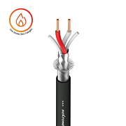 Симметричный микрофонный кабель MC022L-LSZH/FRNC/1M BLACK