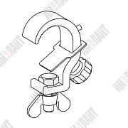 Алюминиевая струбцина крюк H25-HOOK-P-38\41