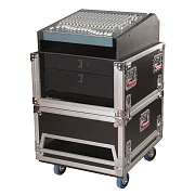 GATOR G-TOUR-GRC-1406 - туровый рэковый кейс на колесах 14U + 6U