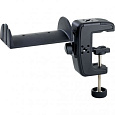 K&M 16085-000-55 держатель для наушников с креплением для стола или стойки, поворотный, чёрный