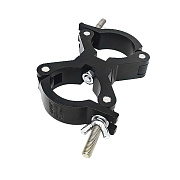 Алюминиевый сдвоеный поворотный хомут  H3-S-60-BLACK (ver. 2S)