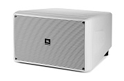 JBL CONTROL SB2210-WH сабвуфер, корпус пластиковый, 2 динамика 10". Программная мощность 1000Вт, 8Ω, 38—500Гц. Цвет белый