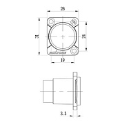 Разъем RAE8FD-C6-S