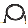 Cordial CSI 3 PR 175 инструментальный кабель угловой джек моно 6.3мм/джек моно 6.3мм, разъемы Neutrik, 3.0м, черный