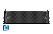 JBL VTX A8 Компактный 3-полосный (би-амп) элемент линейного массива. НЧ 2х8" неодим, СЧ 4х3,5" неодим, ВЧ 2 х компрессионных драйвера с мембранами 2"