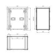 Рэковый кейс RC9-550-18U