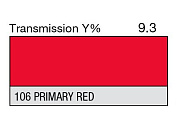 Светофильтр LEE Filters №106 Primary Red