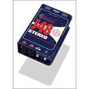 Radial J48 Stereo активный директ-бокс (48V phantom) с трансформ. Jensen, вход 2 хTRS, выход 2 х XLR