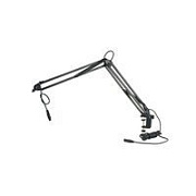 K&M 23850-321-55 стойка для микрофона, пантограф, держит до 0,8кг, вес-1,8кг, 460-500мм, шнур 5 м